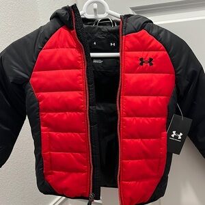 NWT Under Armour toddler coat size 4
